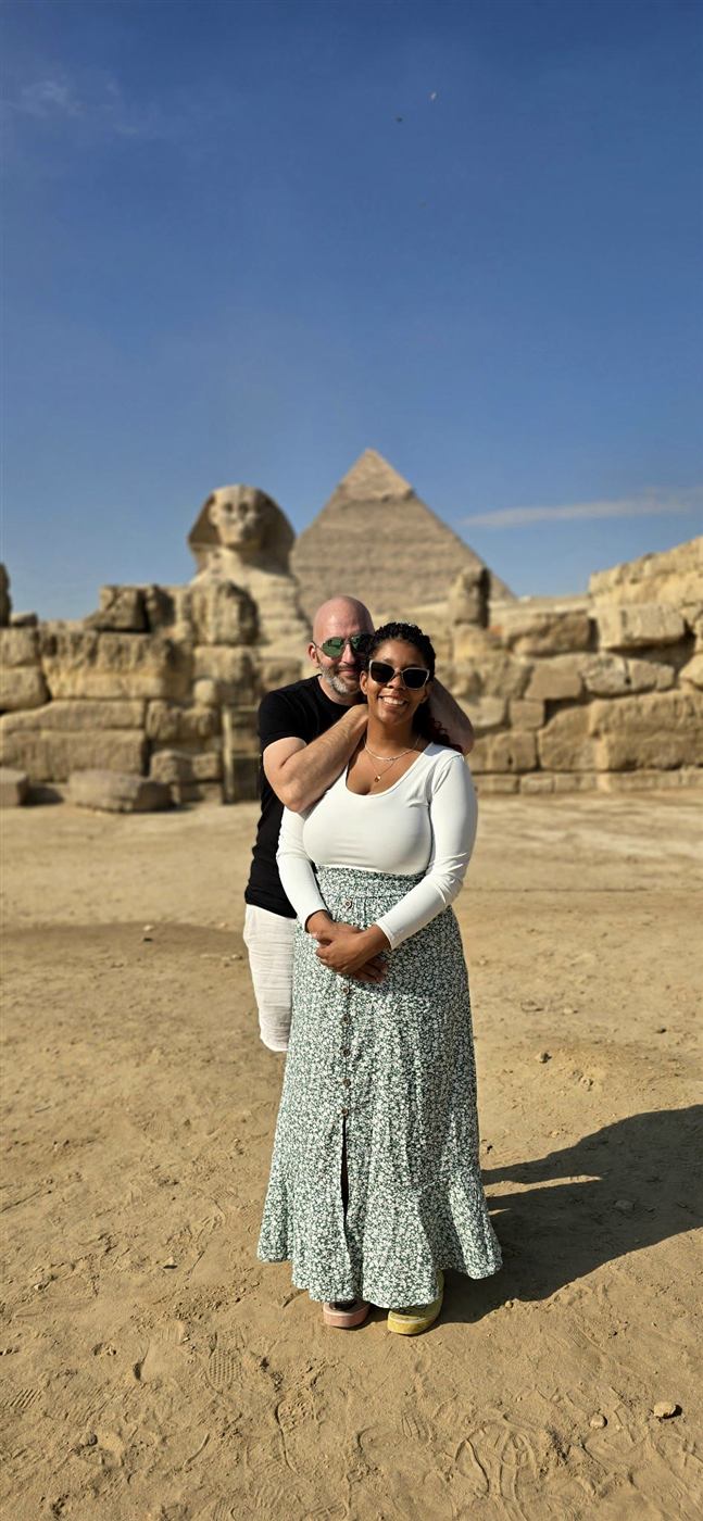 Zee and her partner traveling together