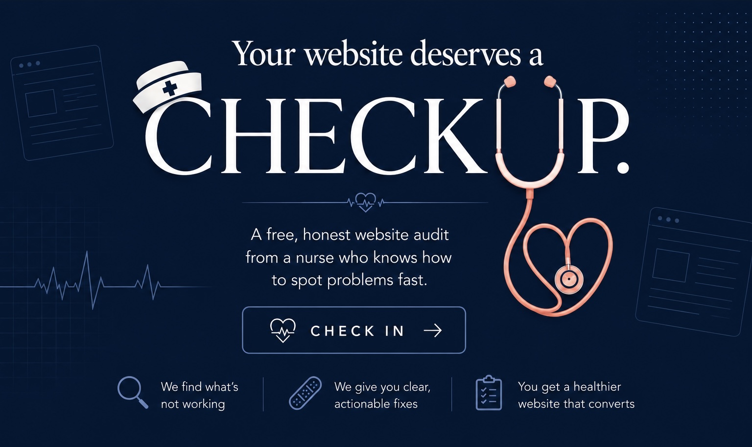 Your website deserves a checkup
